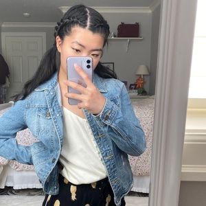 Light-washed Denim Jacket!